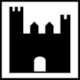 Symbol for Traffic Sign: Castle, Palace (Germany)