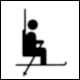 Pictogram Chairlift (Andarivel de silla) from Chile