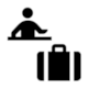 Abdullah & Hbner page 133, Dsseldorf Airport: Pictogram Luggage Check-in
