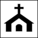Japanese Map Symbol for Church