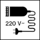 Pictogram to label Electric Shaver Outlet by Sand