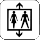 Modley & Myers page 59, Dallas-Fort Worth Airport (D/FW): Pictogram Elevator