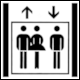 Herdeg page 61, No 337: Pictogram Lift by Dieter Willich for Frankurt Airport