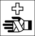 NORM Pictogram No. 14: First Aid