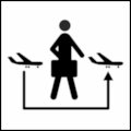 Hora page 159: Pictogram Connecting Flights