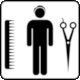 Pictogram No Z-RA010: Hairdresser for Men (Fryzjer męski from alleBHP.pl)