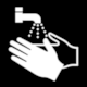 ISO 7010 - Registered safety sign M011: Wash your hands