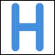 Icon No 40495: Hospital (OCHA Humanitarian Icons)