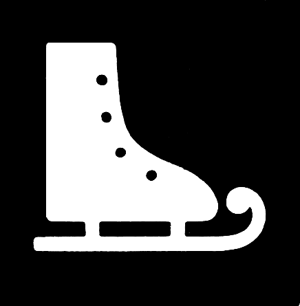 Pictogram Ice Skating from an unknown source