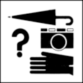 Icograda Pictogram Testdesign 15 01 05: Lost and Found