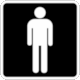 Hora page 68: Canadian Sign Men's Restroom Available by the Transportation Association of Canada (TAC)