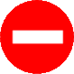 20. Convention on Road Signs and Signals: Traffic Sign C1a: No Entry