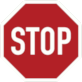 German Traffic Sign 206: Stop. Give way