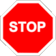 20. Convention on Road Signs and Signals: Traffic Sign B, 2a Stop