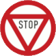 20. Convention on Road Signs and Signals: Traffic Sign B, 2b Stop