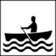 Modley & Myers page 112, Swedish Standard Recreation Symbols (SSRS): Pictogram Rowboat
