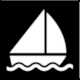 Parks Canada Pictogram 6-4-211 Sailboating