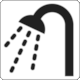 BS 8501 Public Information Symbol No 5013: Showers