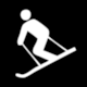 Pictogram Skiing Area from Catalunya