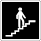 Hora page 89, Symbol Signs Recreational from Parks Canada: Pictogram Stairs