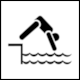 Pictogram No 61 Swimming Pool (Piscina) from Aragn