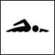 Summer Olympics Tokyo 2021: Pictogram Swimming