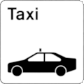 Abdullah & Hbner page 157, Zurich Airport: Pictogram Taxi