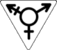 Abstract Transgender Symbol created from Biology symbols by Boswell, Parker & Nangeroni
