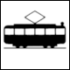 Old Viennese Pictogram Tram