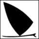 Pictogram Windsurfing from an unknown source