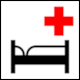 Tern Pictogram TS0620 Hospital (red cross)