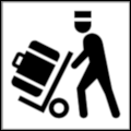 Tern Pictogram TS0786: Baggage assistant