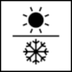 UIC 413 Pictogram B.6.12 - Climatisation - Klimatisiert - Air Conditioning