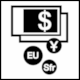UIC Code 413 Symbol B.3.3 - Currency Exchange