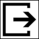 UIC 413 Symbol B.4.5: Exit