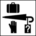 UIC 413 Pictogram B.3.8 Lost property office