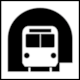 UIC 413 Pictogram B.1.6: Underground Railway