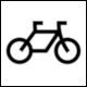 Icon: Cycling Permitted, Radfahren erlaubt (Vienna) from Handbuch wien.gv.at