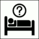 AIGA Public Services Symbol Sign 19: Hotel Information