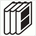 BS 8501 Public Information Symbol No 8004: Library