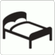 BS 8501 Public Information Symbol No 8070: Hotel