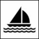 Traffic Sign TAR-02: Pleasure boat