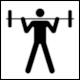 Hora page 162, CNIS: Pictogram Weightlifting