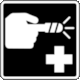 Pictogram IT4-31 Medical Service / Servicio Mdico (Ecuador)