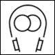 IEC 60417 Symbol No 5078: Stereophonic Headphones