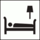 ISO 7001 Public Information Symbol PI CF 003: Hotel or Accommodation