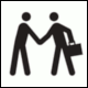 ISO 7001 Public Information Symbol PI TF 042: Meeting Point