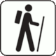 U.S. National Park Service Map Symbol: Recreation (Land), Hiking