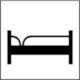 NORM A 3011 Public Information Symbol No 8 Accommodation