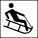 NORM A 3011 Public Information Symbol No 72: Tobogganing